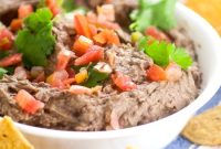 Creamy Black Bean and Avocado Dip Recipe for Parties