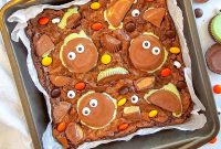 Gluten-Free Halloween Monster Brownies Recipe for Kids