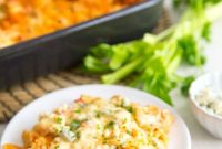 Spicy Buffalo Chicken Lasagna Recipe with Creamy Cheese Filling