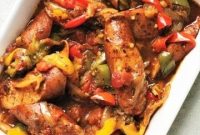 Instant Pot Sausage with Peppers and Onion Dinner