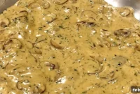 Creamy Garlic Mushroom Sauce for Pasta, Steak, and Chicken