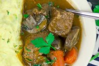Beef and Guinness Stew with Homemade Guinness Beer Bread