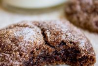 Mexican Hot Chocolate Snickerdoodle Cookies — Warm Spiced Chocolate Cookies