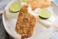Creamy Mexican Lime Paletas (Lime Pie Ice Pops)