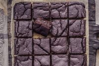 Fudgy Dark Chocolate Chickpea Brownies with Rich Cocoa