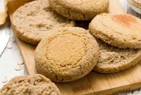 Gluten-Free Oat Flour English Muffins Without Yeast