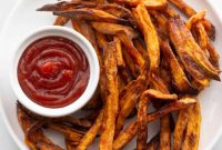 Crispy Air Fryer Sweet Potato Fries Recipe
