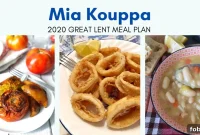 Mia Kouppa: Lenten Meal Plan 2020 — Recipes & Weekly Menu