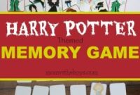 Wizarding World Memory Game: Harry Potter Card Matching Challenge