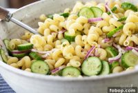 Refreshing Cucumber Pasta Salad with Lemon-Dill Dressing
