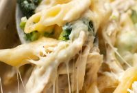 Creamy Chicken and Broccoli Alfredo Bake Recipe