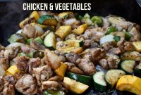 Hibachi Chicken and Vegetables: Grilled Stir-Fry Recipe