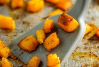 Bourbon-Cinnamon Roasted Butternut Squash Recipe