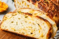 Cheddar Jalapeño Sourdough Loaf: Tangy, Spicy Artisan Bread
