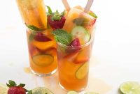 Pimm’s Popsicles: Refreshing Summer Cocktail Ice Pops