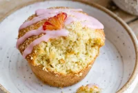 Blood Orange Coconut Muffins with Zesty Glaze