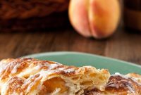 Peach Turnovers with Flaky Puff Pastry Recipe