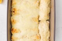 Creamy Chicken, Spinach & Mushroom Enchiladas Recipe