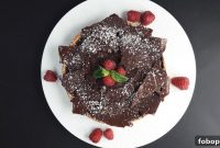 Chocolate Ganache and Raspberry Caramel Shortbread Tart Recipe