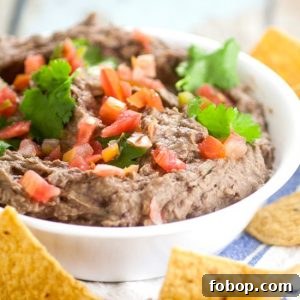 Creamy Black Bean Avocado Dip