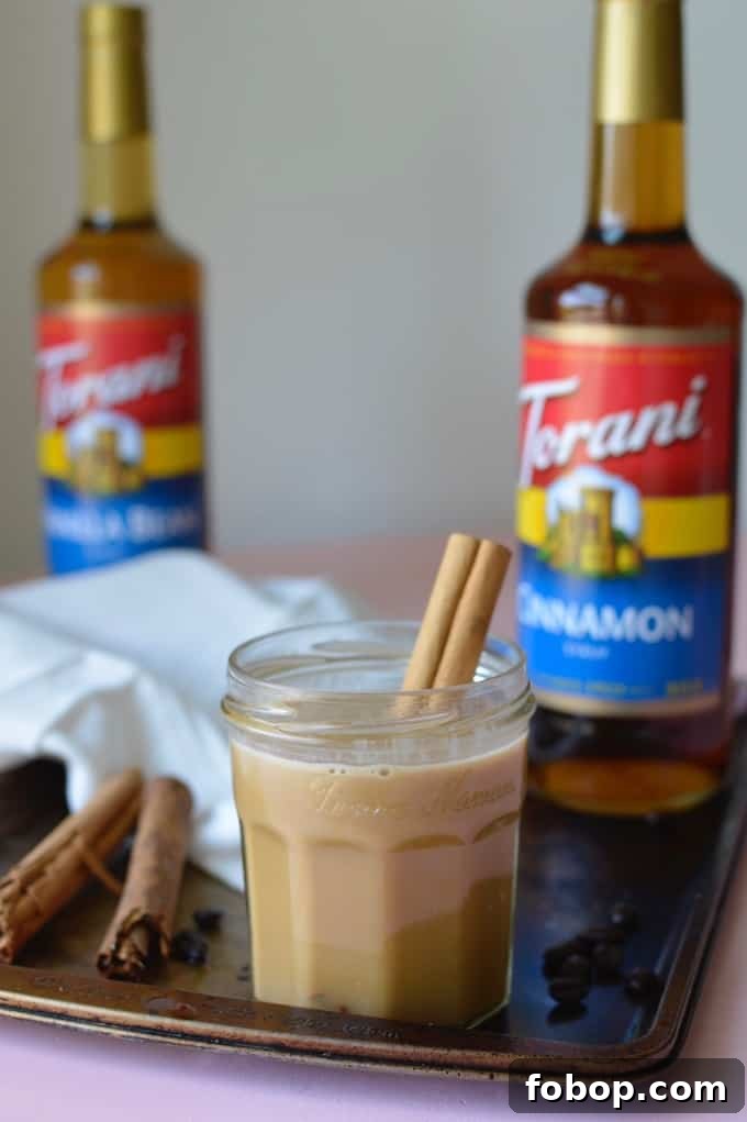 Cinnamon-Vanilla Mexican Coffee
