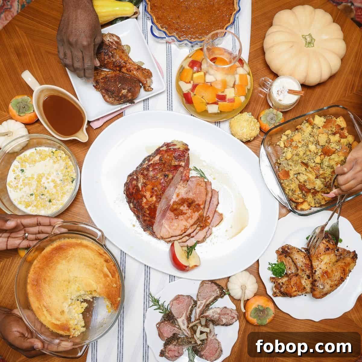 What is a soul food Christmas dinner menu?
