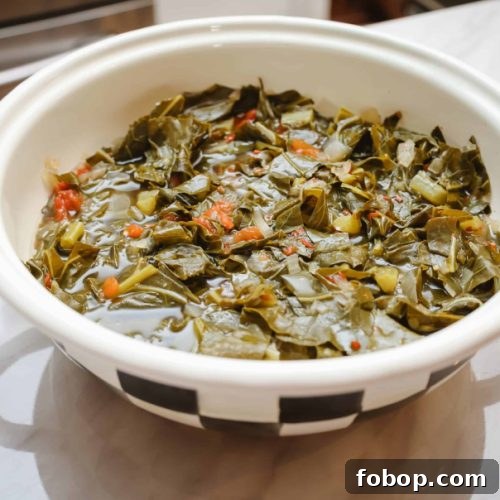 Black Folks Soul Food Collard Greens Recipe