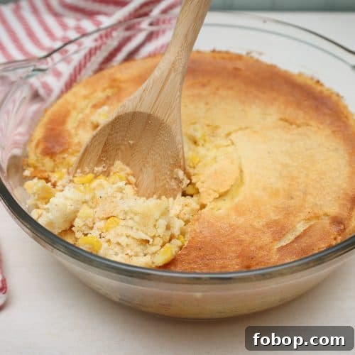 Black Folks Creamed Corn Pudding Casserole