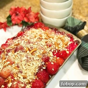 Southern-Style Strawberry Pretzel Salad - The Soul Food Pot Southern Desserts
