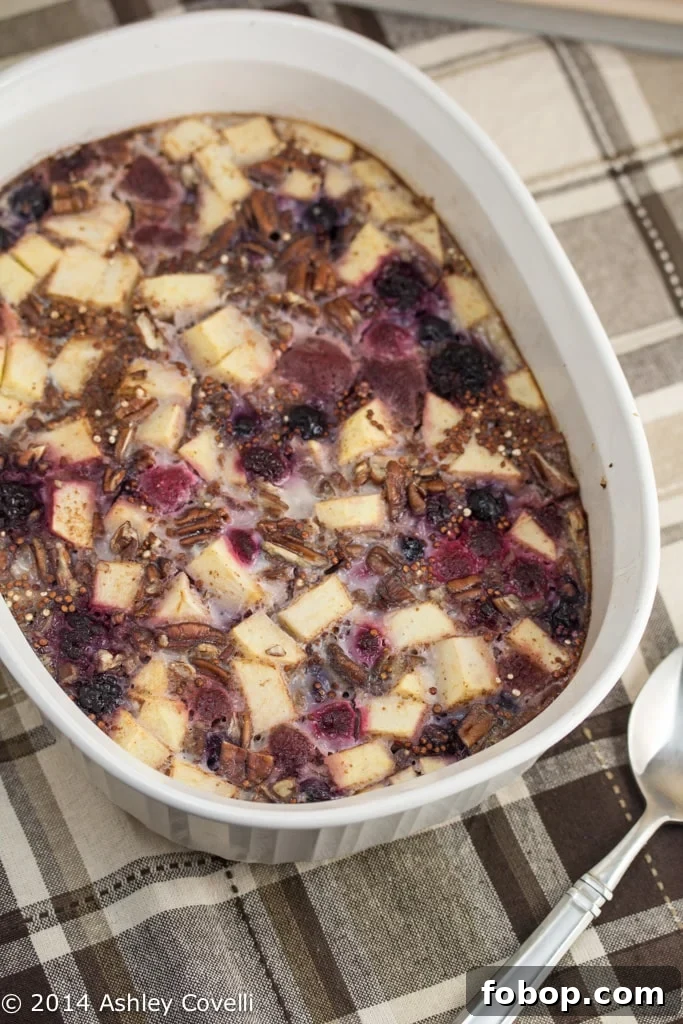 Quinoa Breakfast Bake