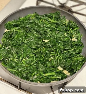 Creamed Spinach Sautéed Spinach