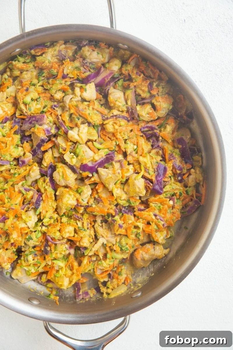 Thai Zucchini and Chicken Skillet