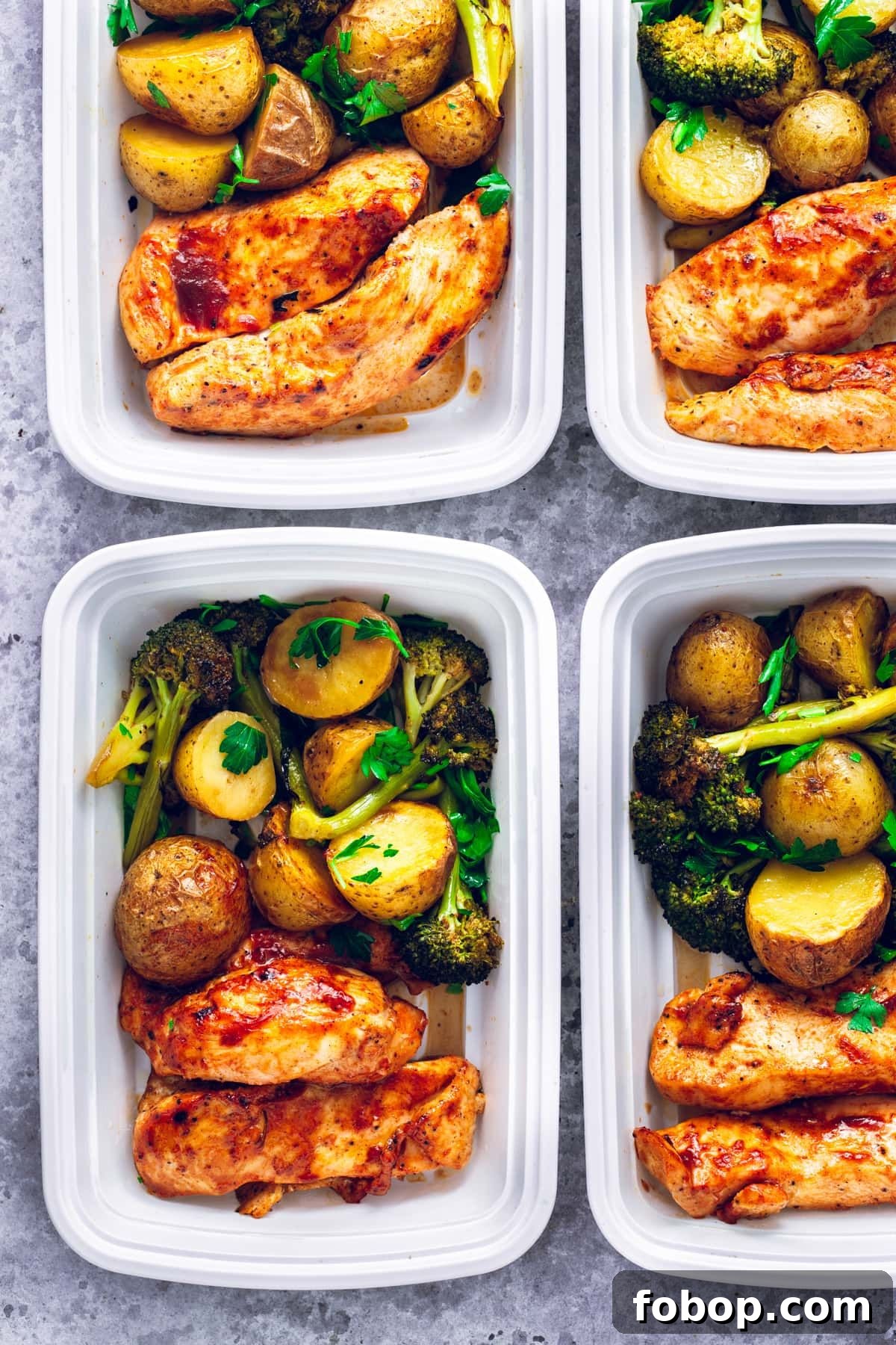 BBQ Chicken Meal Prep