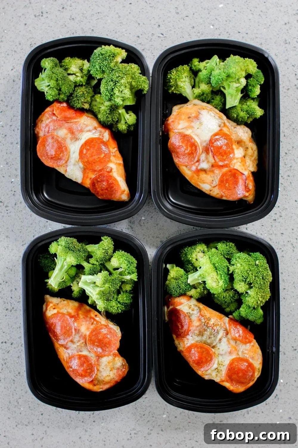 Pizza Chicken Meal Prep