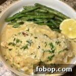 Smothered Baked Chicken Legs with Creamy Onion Gravy 16 Creamy Lemon Garlic Chicken