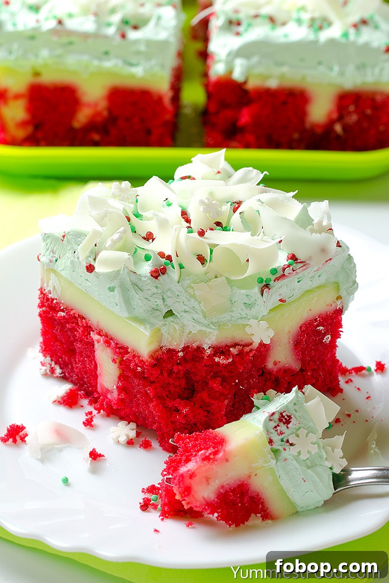 Red Velvet Poke Cake