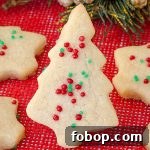 Christmas Shortbread Cookies - Featured Image