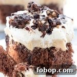 Reese’s Peanut Butter Poke Cake Recipe - Featured Image