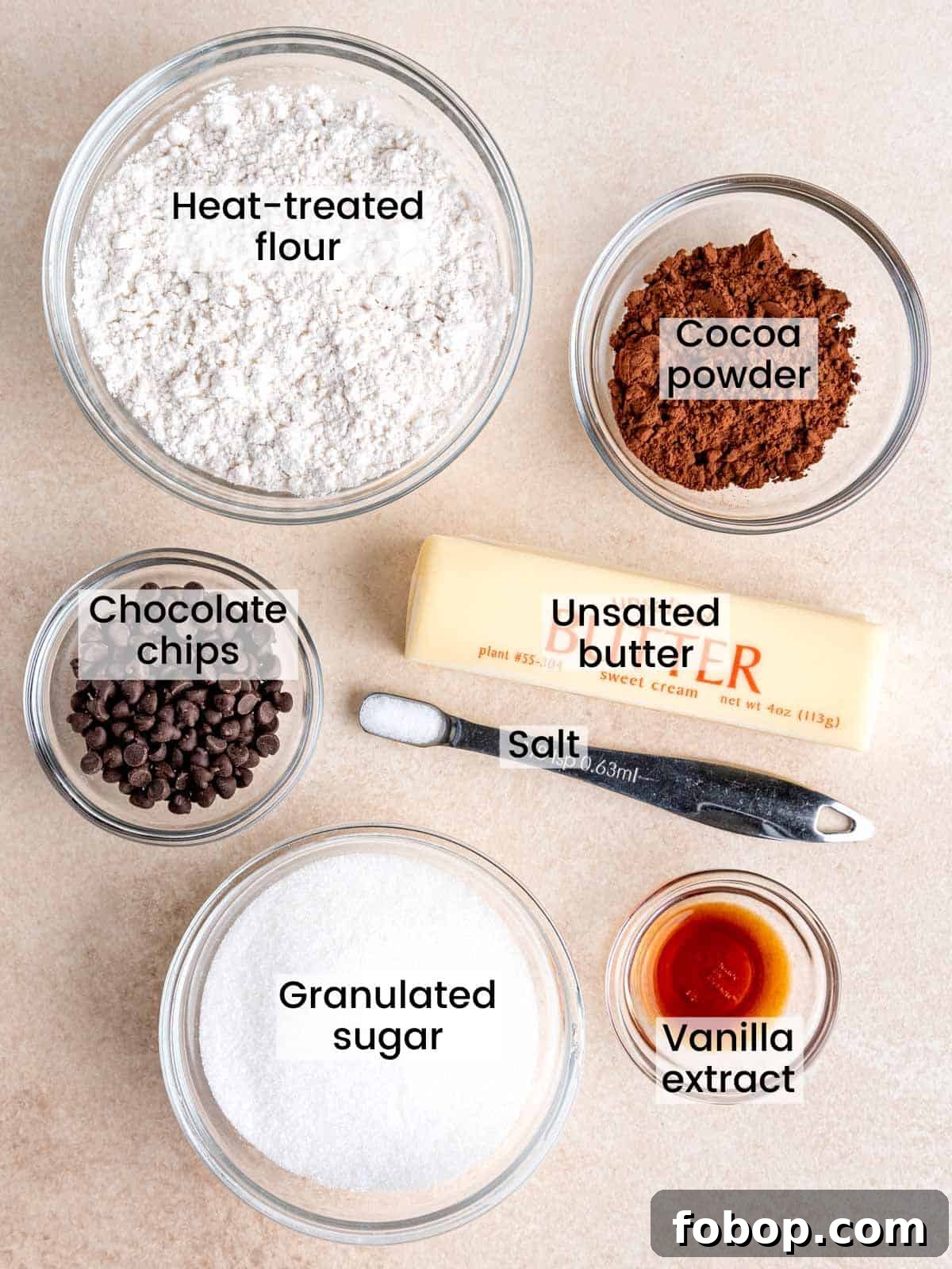 Homemade Edible Chocolate Cookie Dough Recipe 3 Ingredients needed to make edible chocolate cookie dough.
