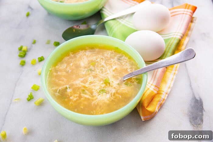 Simple Egg Drop Soup
