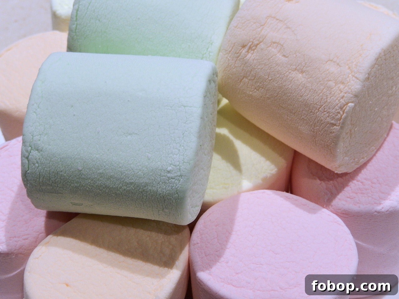 Soothe a Sore Throat with Marshmallows: Gentle Home Remedies 7 colorful marshmallows on table