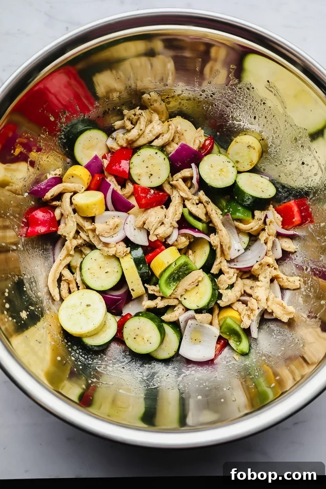 Grilled Vegan Kebab Recipes for Flavorful Plant-Based Meals 4 metal bowl with chopped vegetables and soy curls