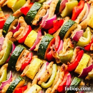 Grilled Vegan Kebab Recipes for Flavorful Plant-Based Meals 7 close up on cooked vegetable kebabs