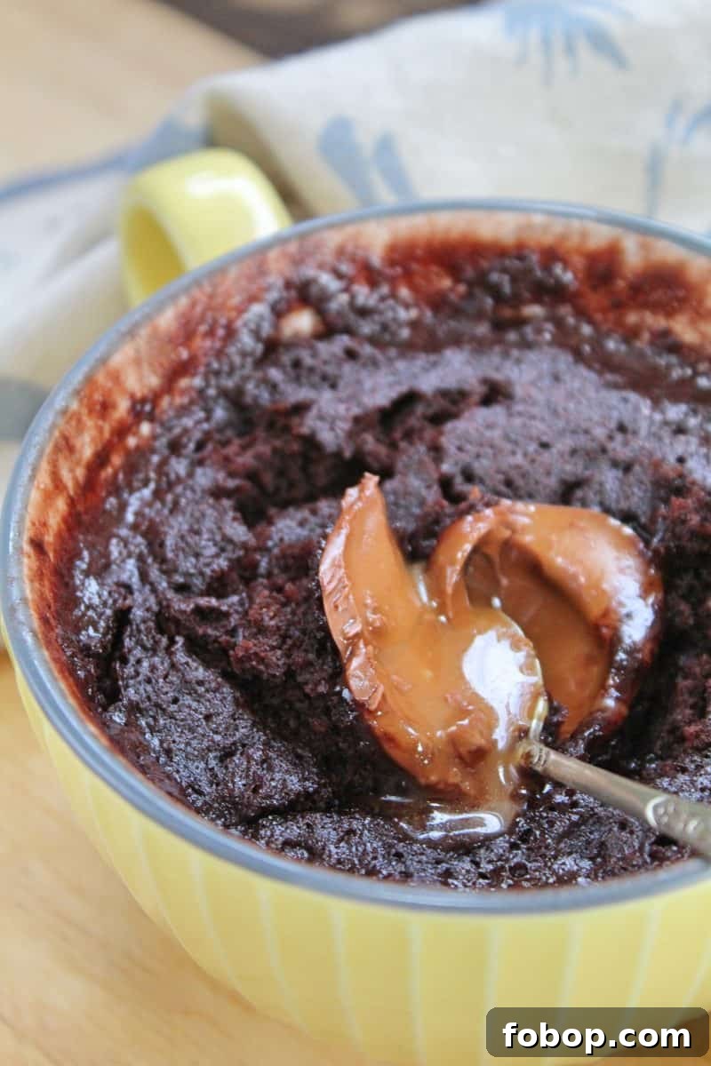 Gluten-Free Caramel Egg Mug Cake Recipe: Quick Single-Serve Dessert 3 GLUTEN FREE CARAMEL EGG MUG CAKE RECIPE