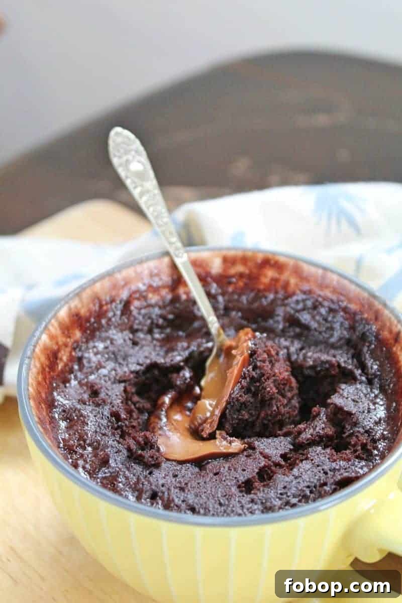 Gluten-Free Caramel Egg Mug Cake Recipe: Quick Single-Serve Dessert 5 GLUTEN FREE CARAMEL EGG MUG CAKE RECIPE