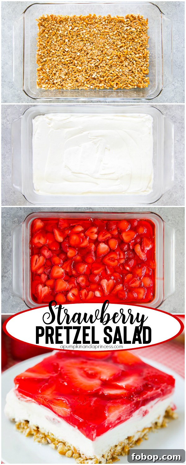 Strawberry Pretzel Salad Recipe: Sweet and Crunchy Dessert Salad 8 Easy Strawberry Pretzel Dessert Recipe
