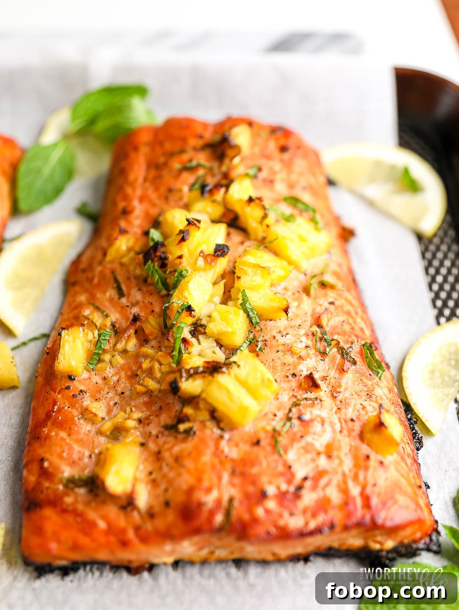 Honey-Glazed Pineapple Salmon with Garlic and Soy Sauce 2 healthy baked salmon recipes