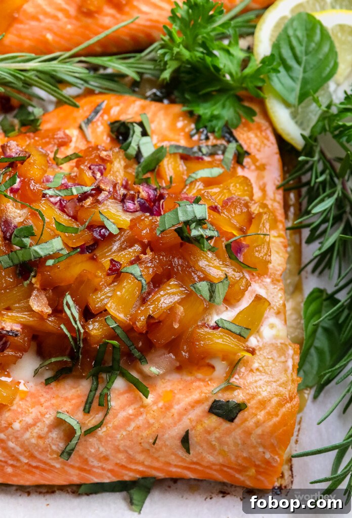 Honey-Glazed Pineapple Salmon with Garlic and Soy Sauce 12 how to caramelize pineapples