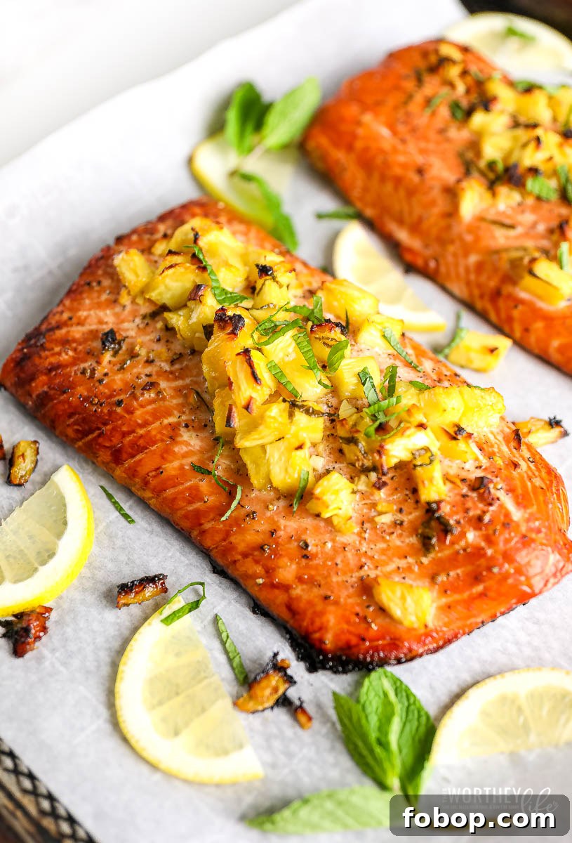 Honey-Glazed Pineapple Salmon with Garlic and Soy Sauce 8 the best fish recipes for lent