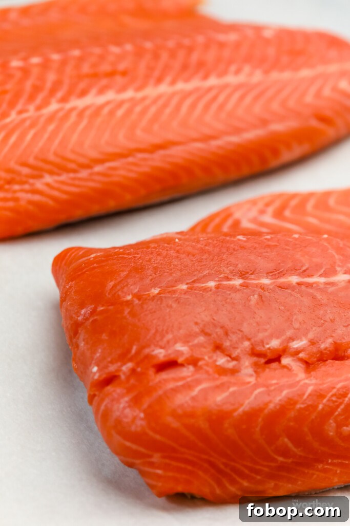 Honey-Glazed Pineapple Salmon with Garlic and Soy Sauce 9 Fresh Slabs of Salmon